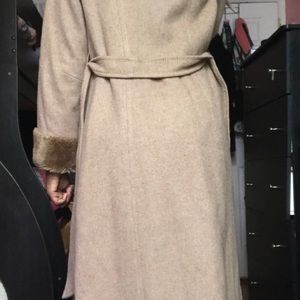 Fur Trench coat VINTAGE